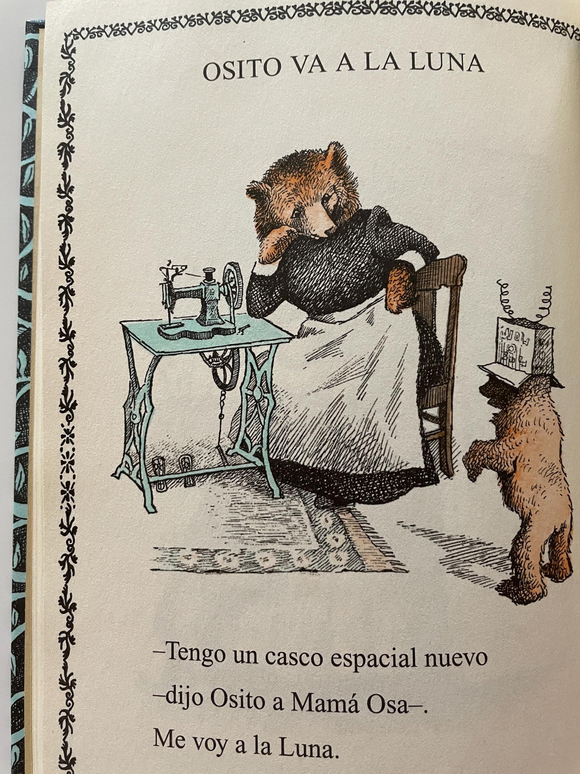 Spanish copy of Little Bear; Osito by Else Holmelund Minarik, illustrated by Maurice Sendak