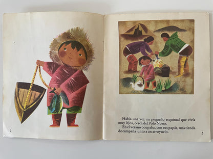 Spanish/ Espanol: El Pequeño Esquimal (The Little Eskimo) by Kathryn Jackson, illustrated by Leonard Weisgard