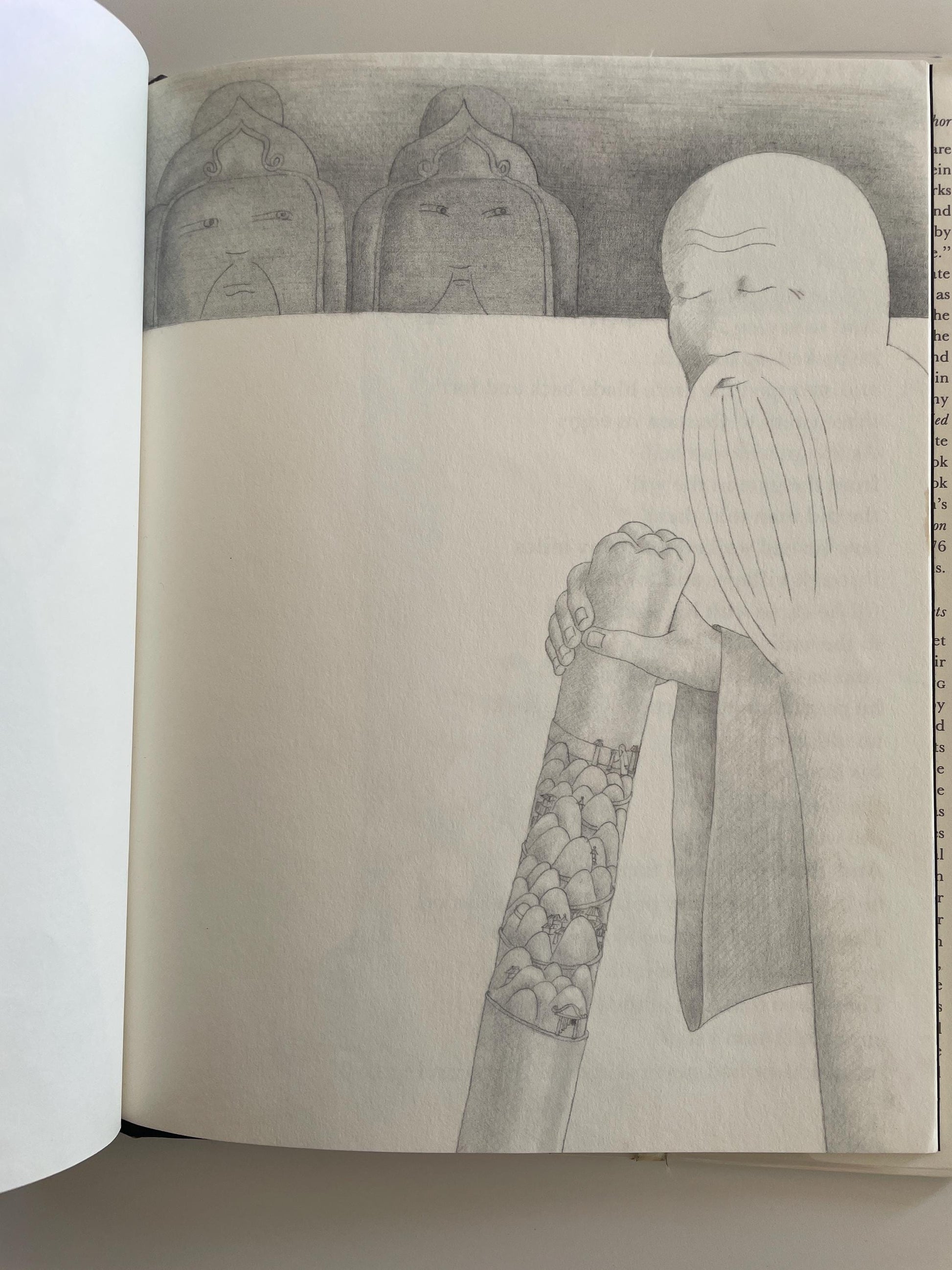 The Seeing Stick by Jane Yolen, illustrated by Remy Charlip and Demetra Maraslis