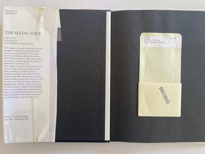 The Seeing Stick by Jane Yolen, illustrated by Remy Charlip and Demetra Maraslis