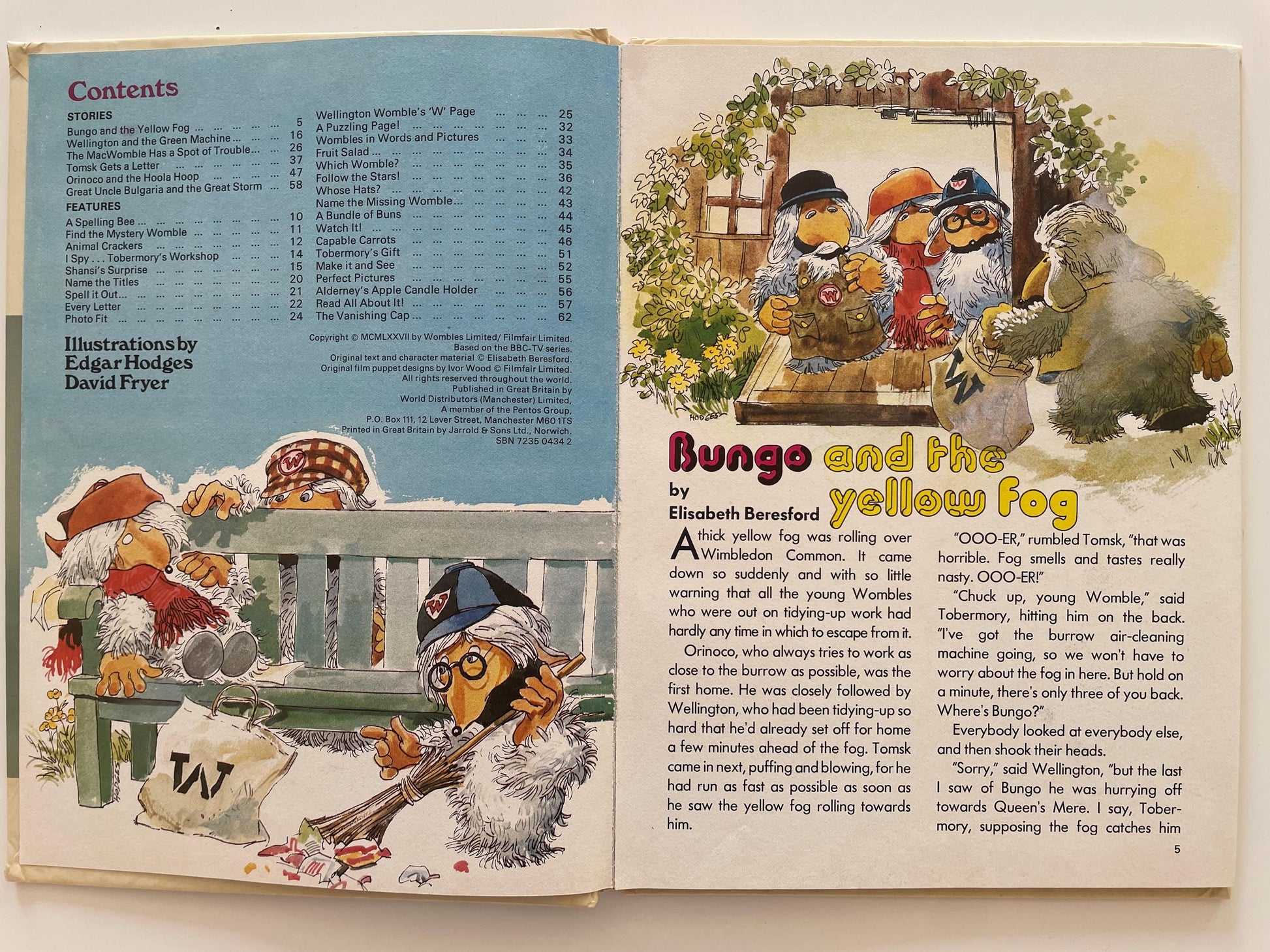 The Wombles Annual 1978 BBC