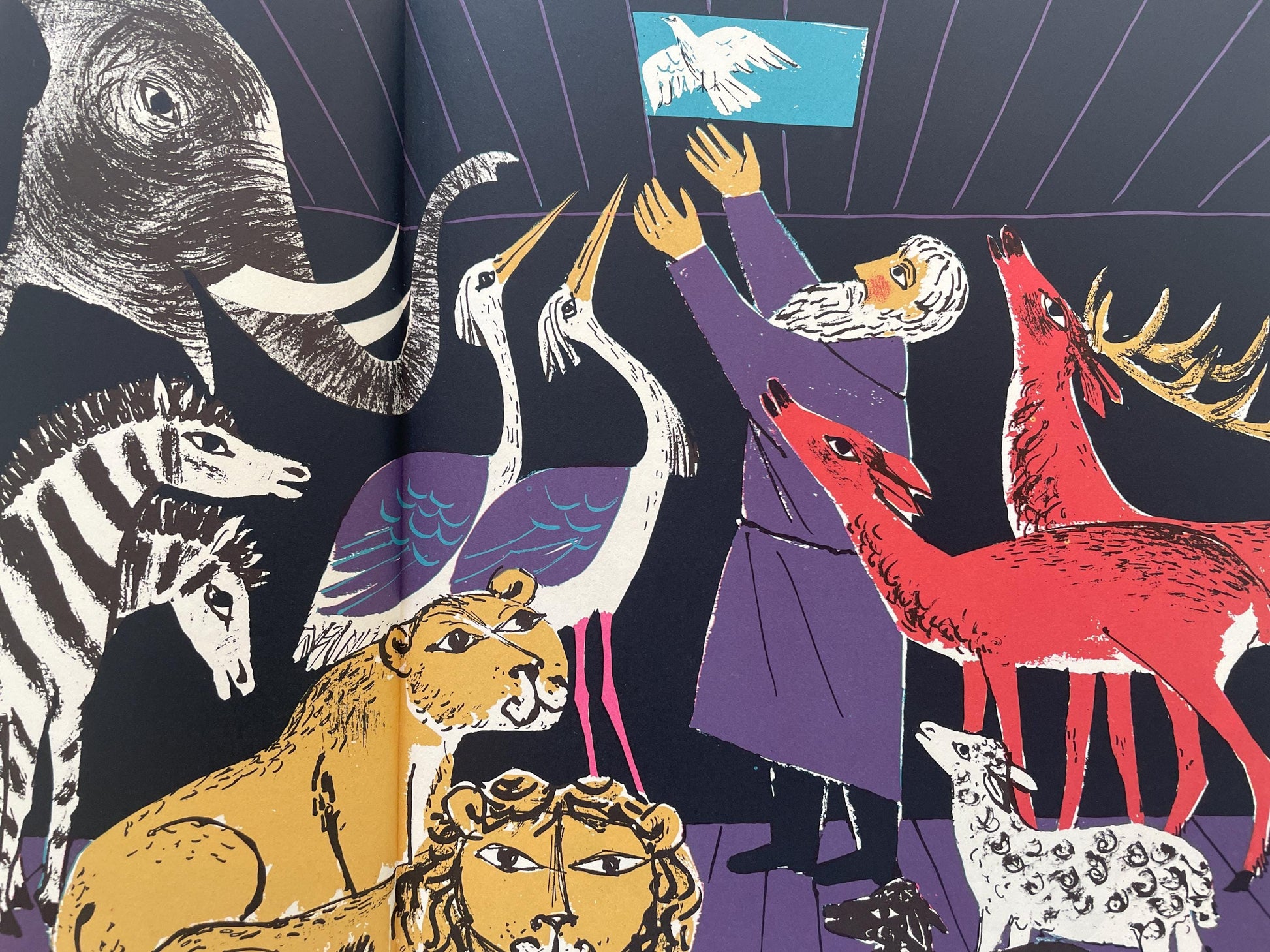 Noah's Ark by Rudolph Otto Wiemer, illustrated by Reinhard Herrmann