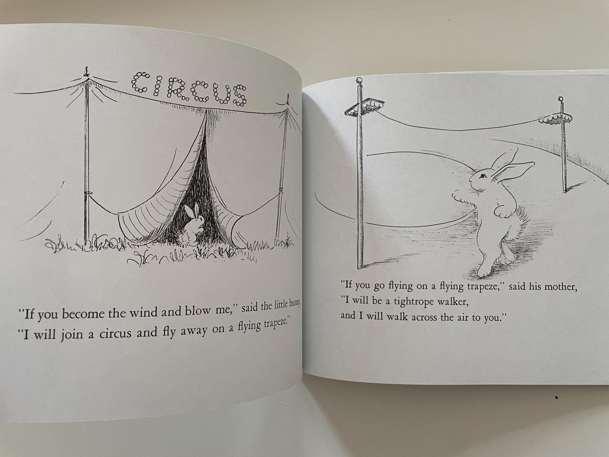 The Runaway Bunny by Margaret Wise Brown, illustrated by Clement Hurd