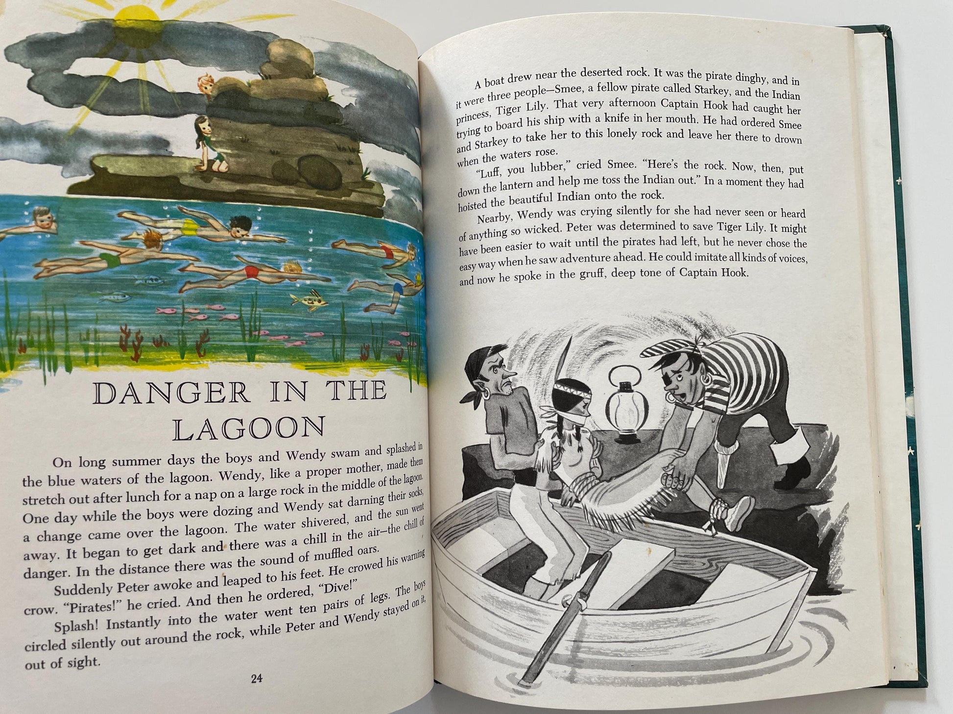 Peter Pan, illustrated by Ruth Wood & adapted by Phoebe Wilson