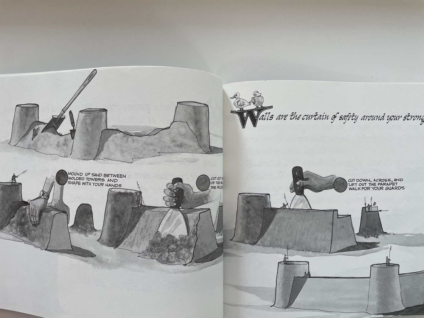 The Art and Industry of Sandcastles, illustrated by Jan Adkins