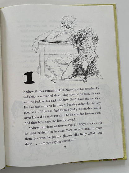 Freckle Juice by Judy Blume, illustrated by Sonia O. Lisker