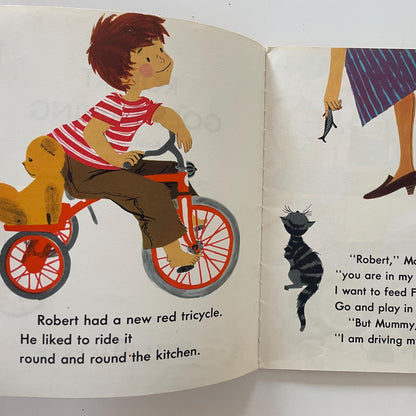 RARE Robert Goes Driving by Karin Nyman, illustrated by Ylva Kallstrom