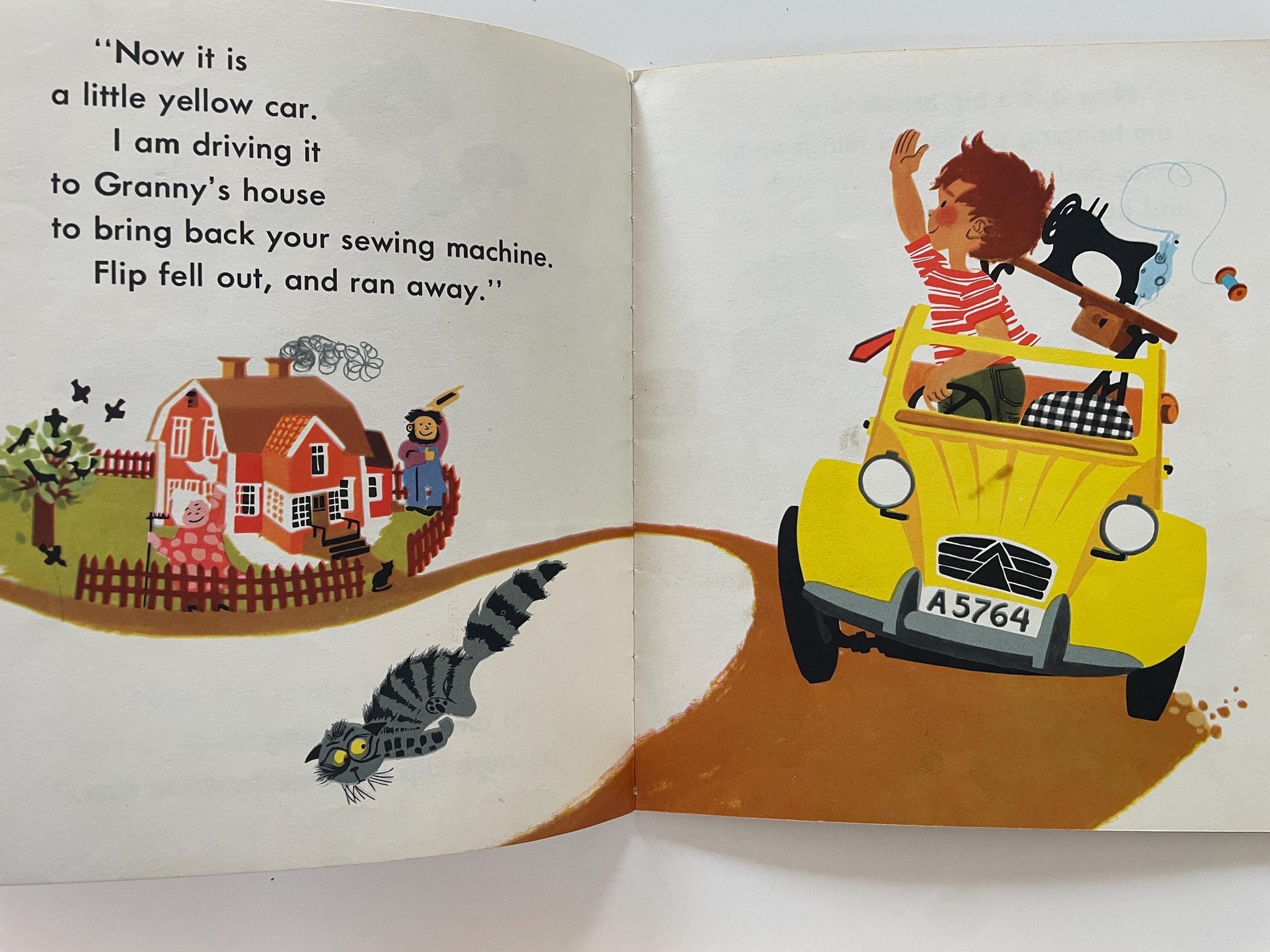 RARE Robert Goes Driving by Karin Nyman, illustrated by Ylva Kallstrom