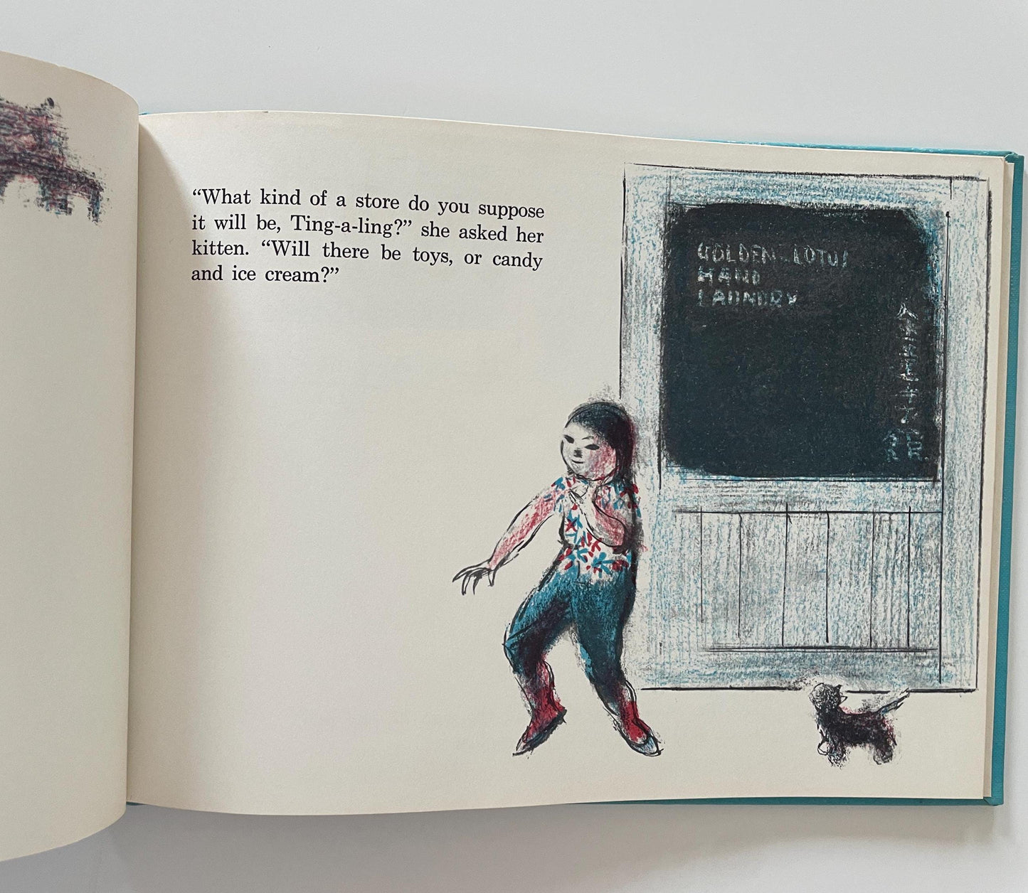 RARE Taro Yashima! Soo Ling Finds a Way by June Behrens, illustrated by Taro Yashima