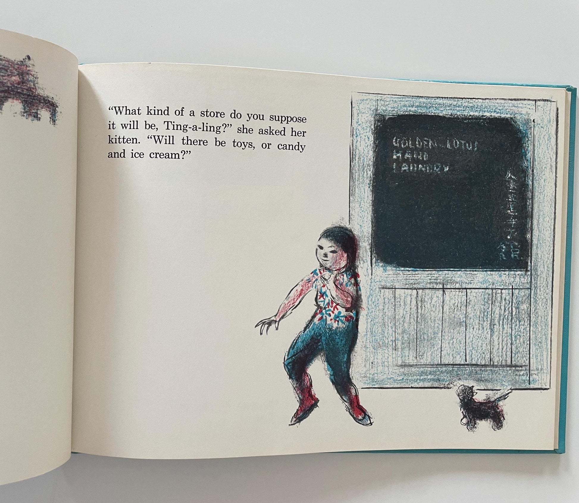 RARE Taro Yashima! Soo Ling Finds a Way by June Behrens, illustrated by Taro Yashima