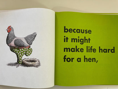Animals should definitely not wear clothing by Judi Barrett, illustrations by Ron Barrett