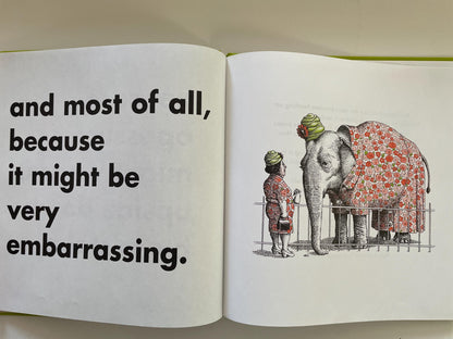 Animals should definitely not wear clothing by Judi Barrett, illustrations by Ron Barrett