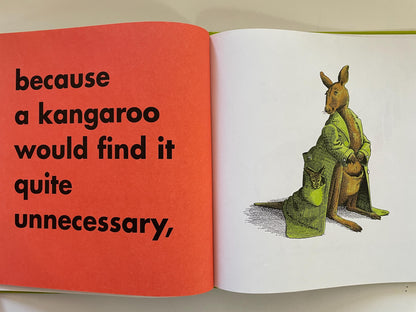 Animals should definitely not wear clothing by Judi Barrett, illustrations by Ron Barrett