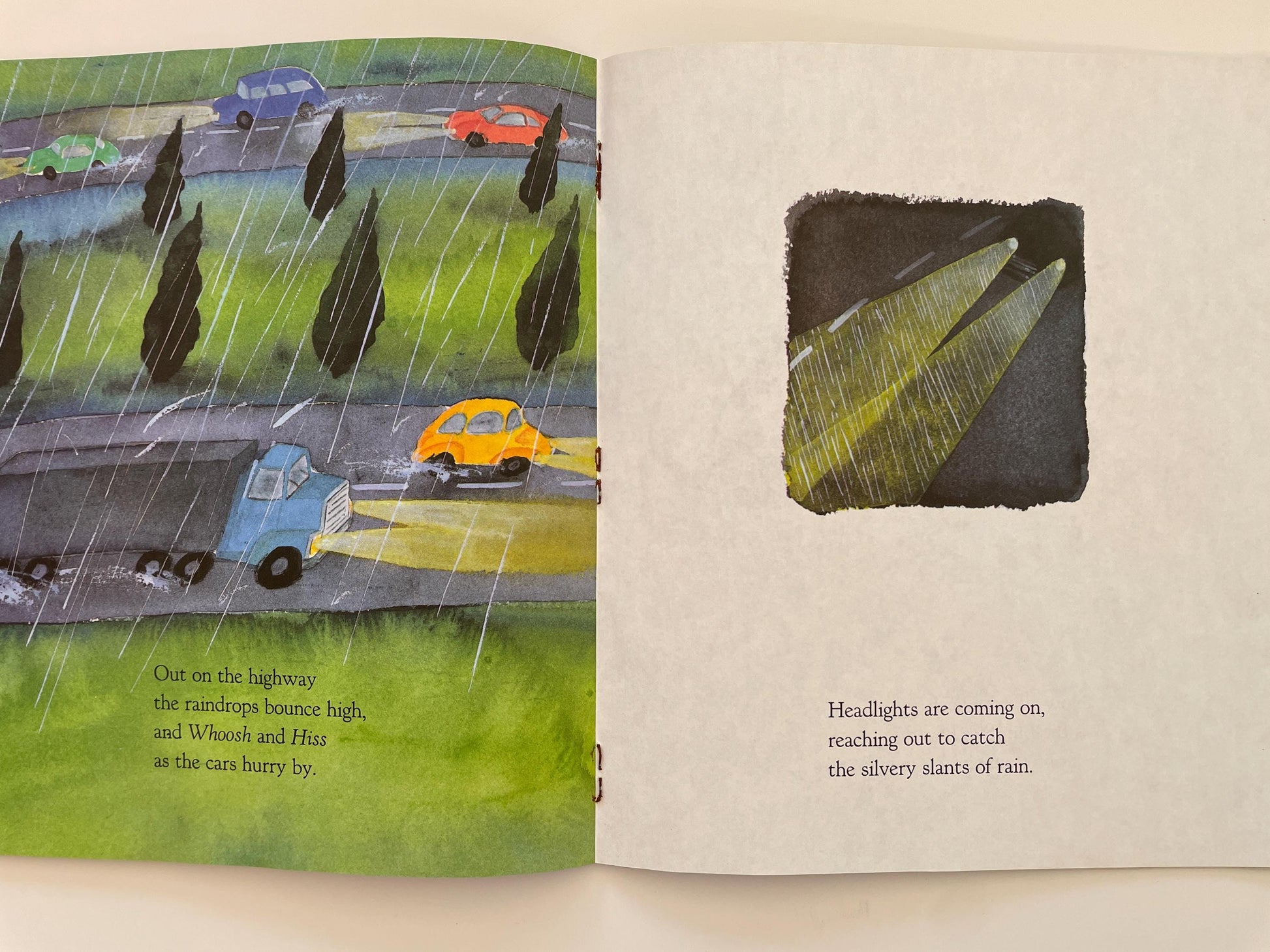 Rain Talk by Mary Serfozo, illustrated by Keiko Narahashi