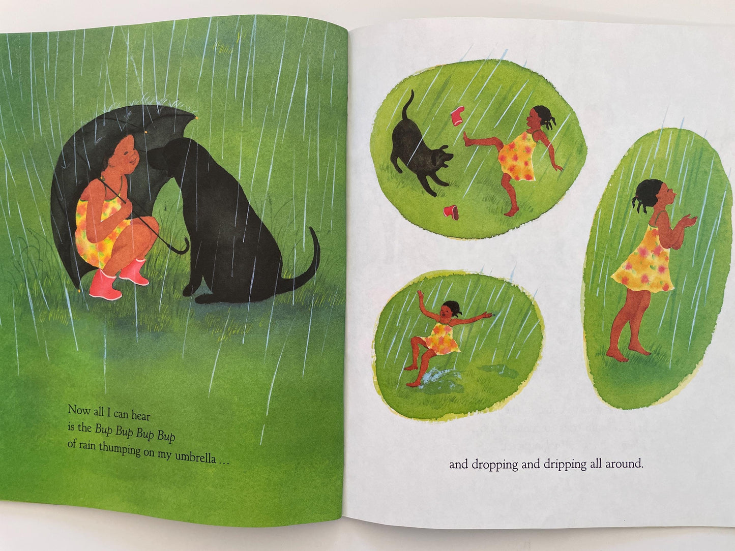 Rain Talk by Mary Serfozo, illustrated by Keiko Narahashi