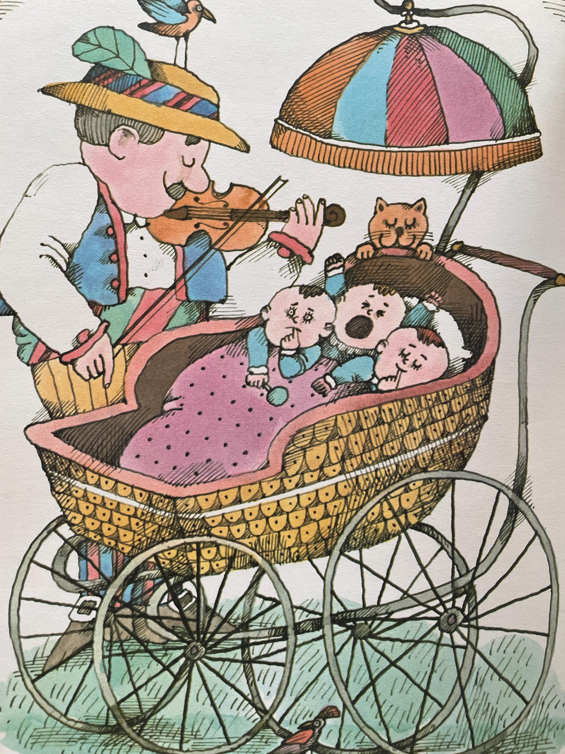 The Cat and the Fiddler by Jacky Jeter, illustrated by Lionel Kalish