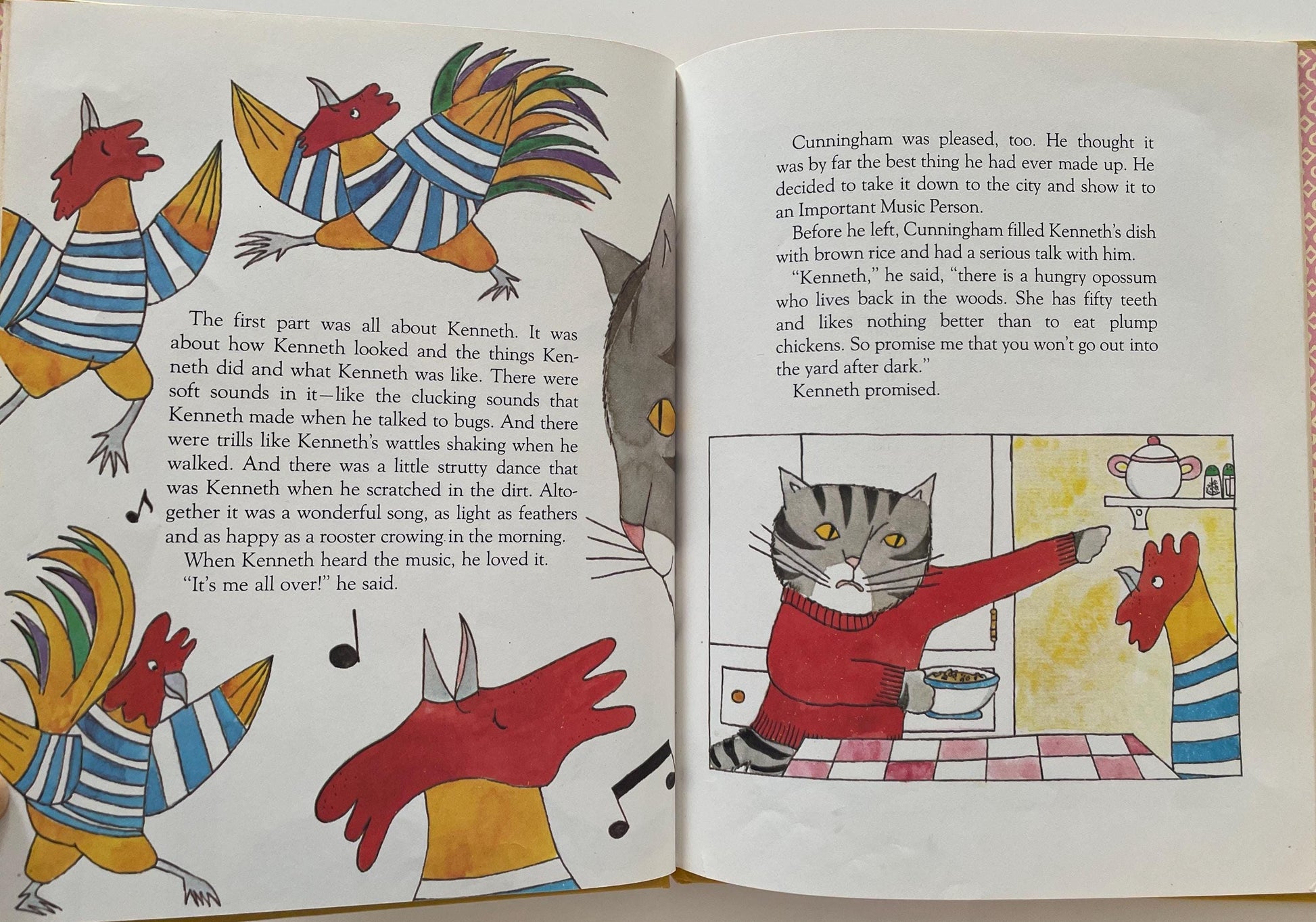 Cunningham's Rooster by Barbara Brenner, illustrations by Anne Rockwell