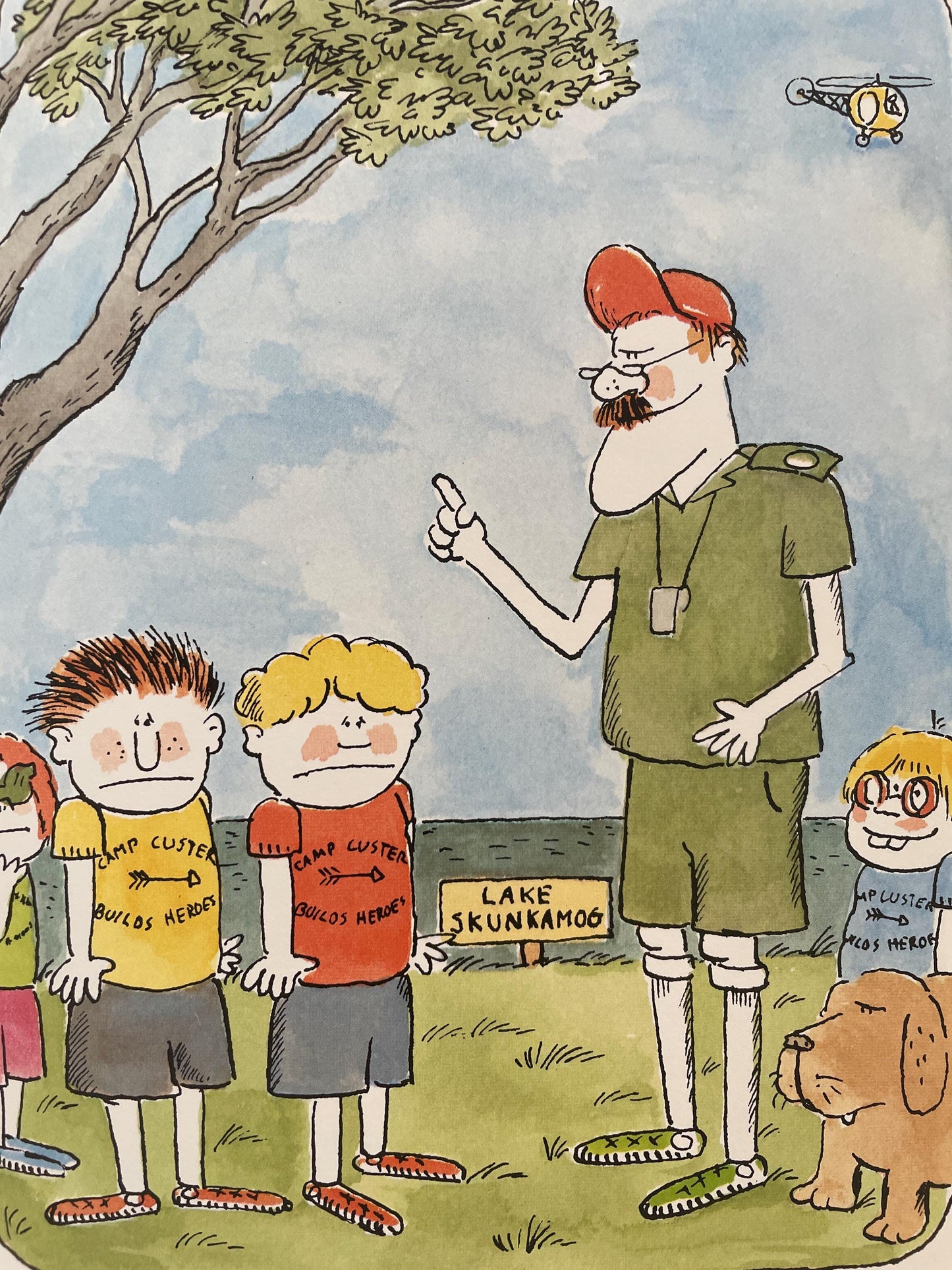 The Cut-ups at Camp Custer by James Marshall