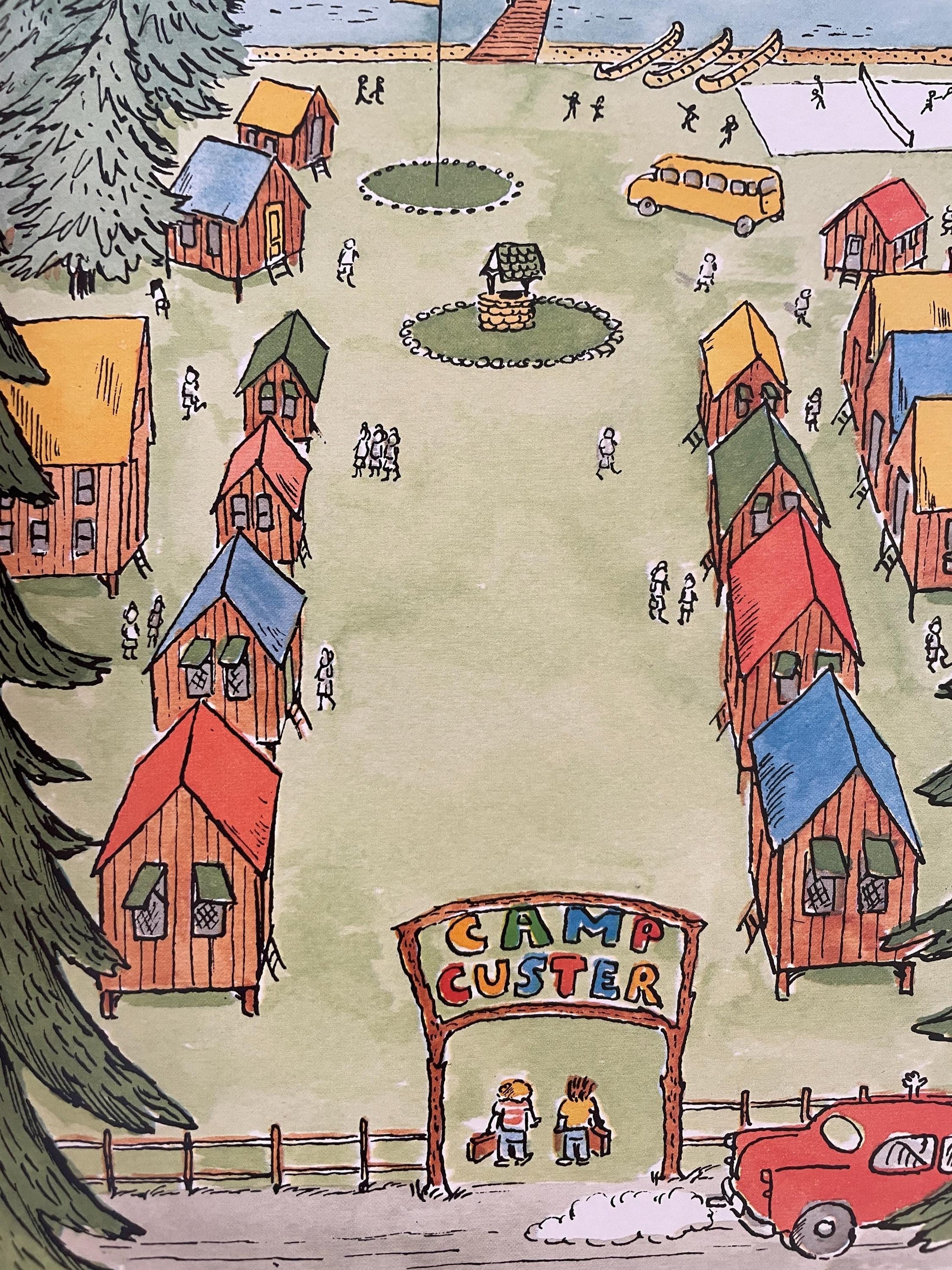 The Cut-ups at Camp Custer by James Marshall