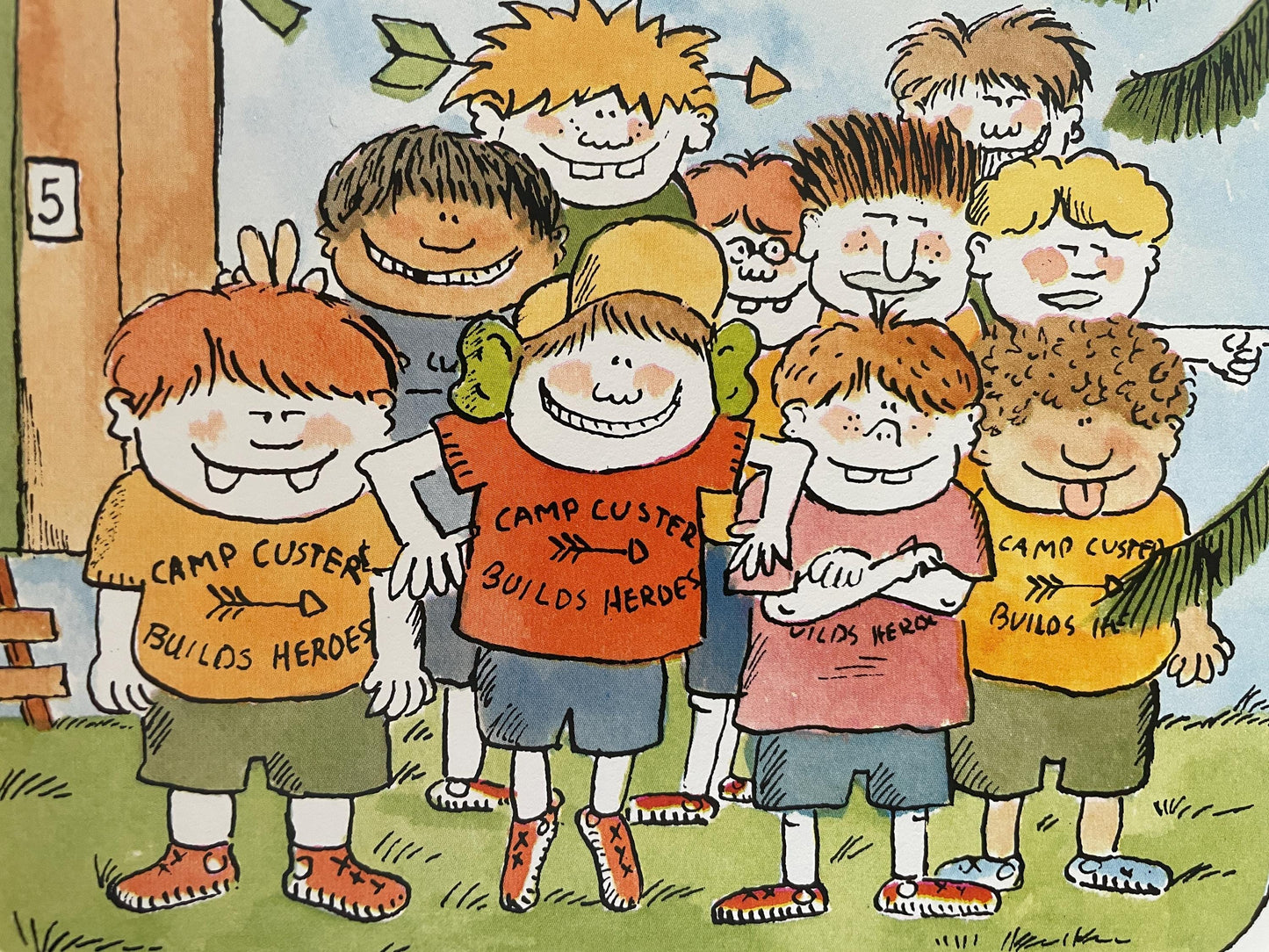 The Cut-ups at Camp Custer by James Marshall