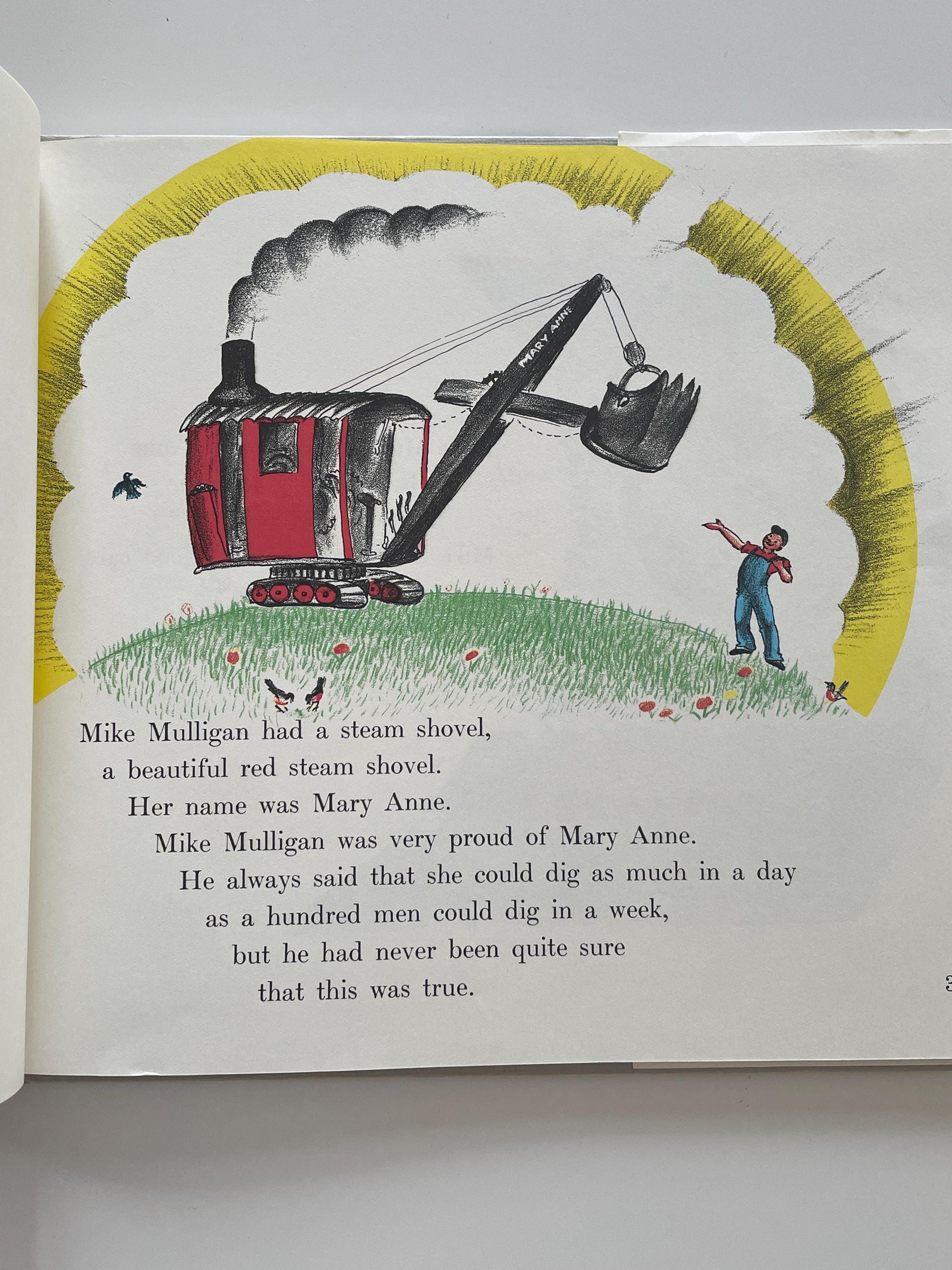 Mike Mulligan and his Steam Shovel by Virginia Lee Burton