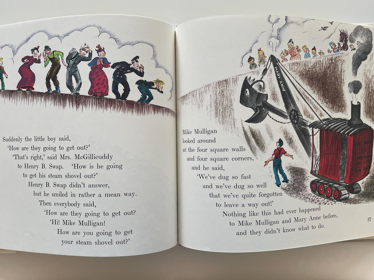 Mike Mulligan and his Steam Shovel by Virginia Lee Burton