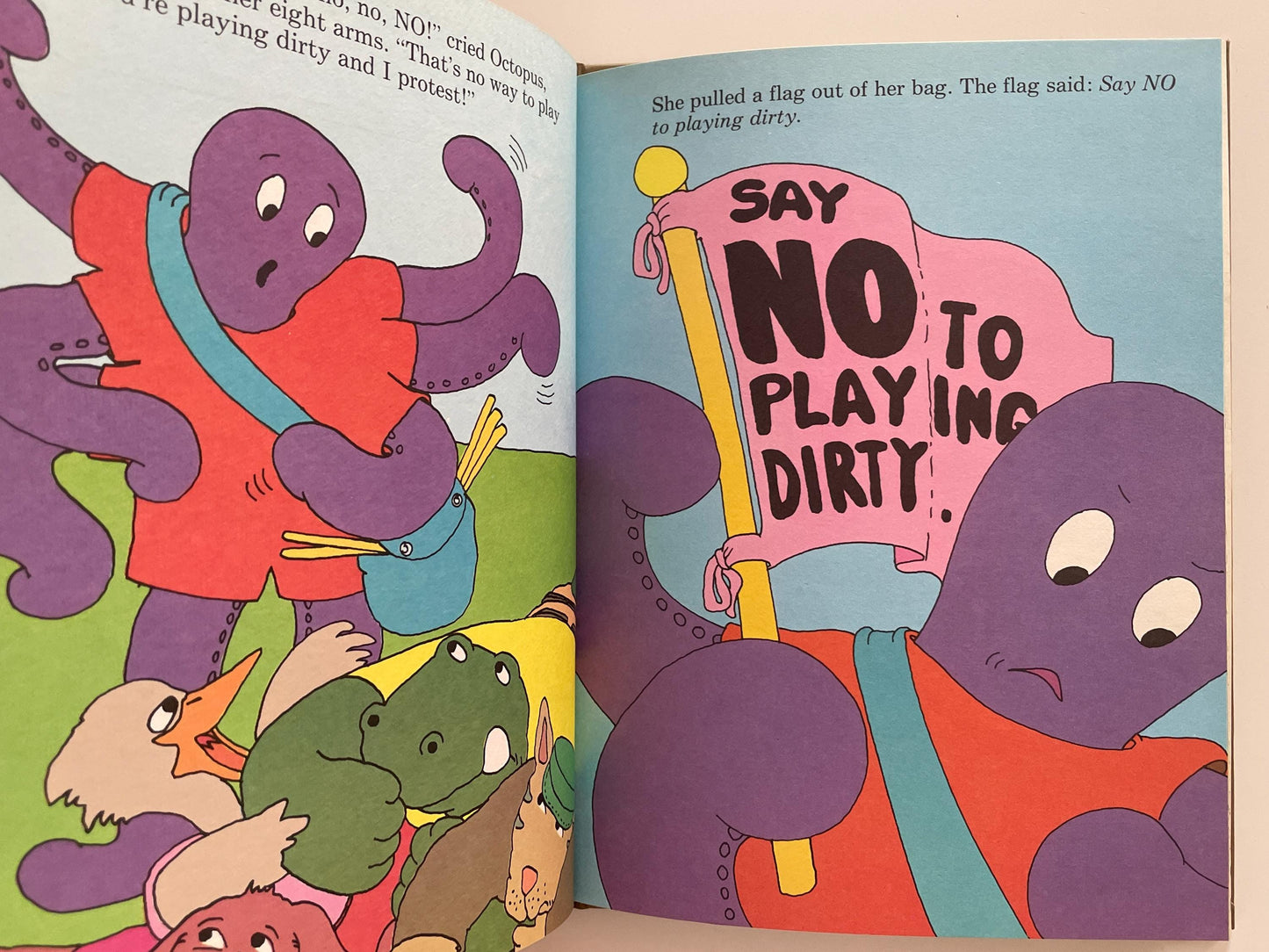 Sweet Pickles: Octopus Protests by Jacquelyn Reinach, illustrated by Richard Hefter