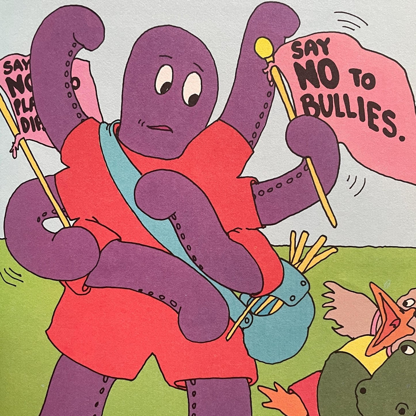 Sweet Pickles: Octopus Protests by Jacquelyn Reinach, illustrated by Richard Hefter