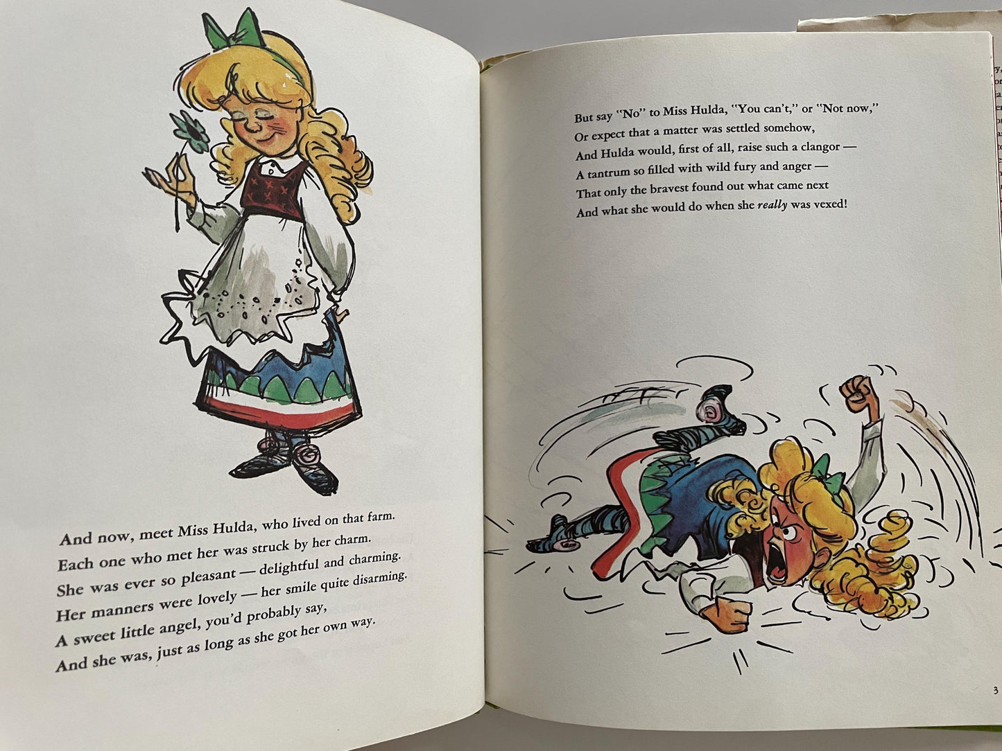 RARE Hulda by Carol Svendsen, illustrated by Julius Svendsen