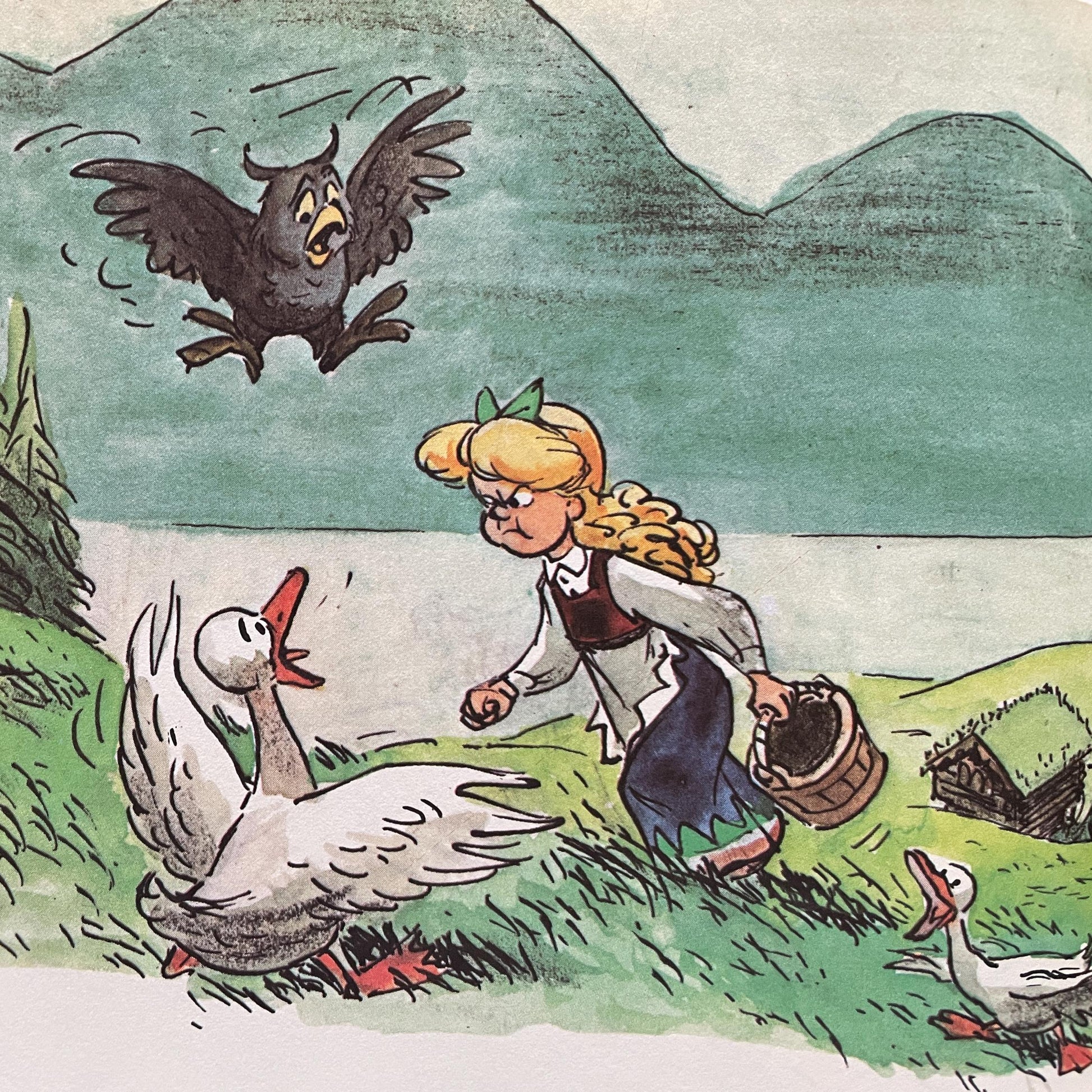 RARE Hulda by Carol Svendsen, illustrated by Julius Svendsen