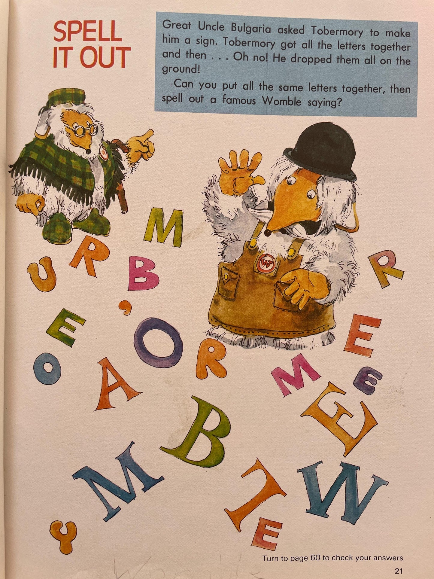 The Wombles Annual 1978 BBC