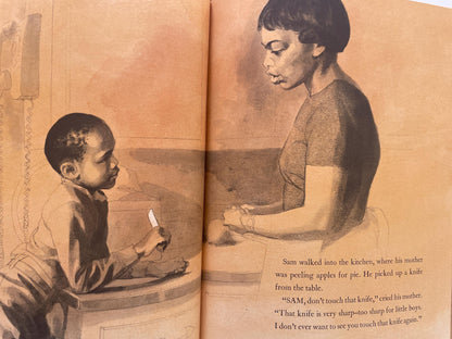 Sam by Ann Herbert Scott, illustrated by Symeon Shimin