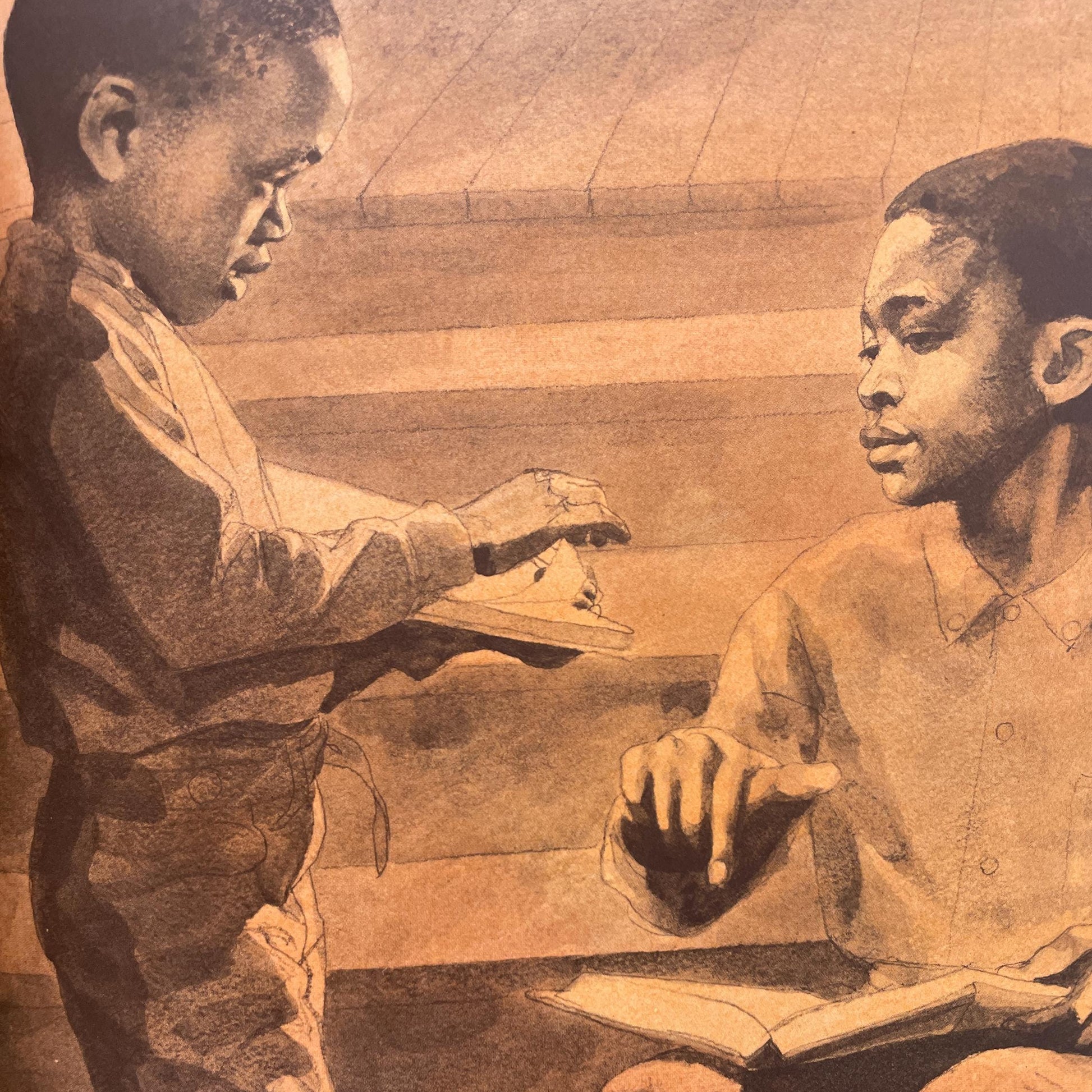 Sam by Ann Herbert Scott, illustrated by Symeon Shimin