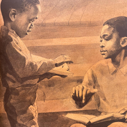 Sam by Ann Herbert Scott, illustrated by Symeon Shimin