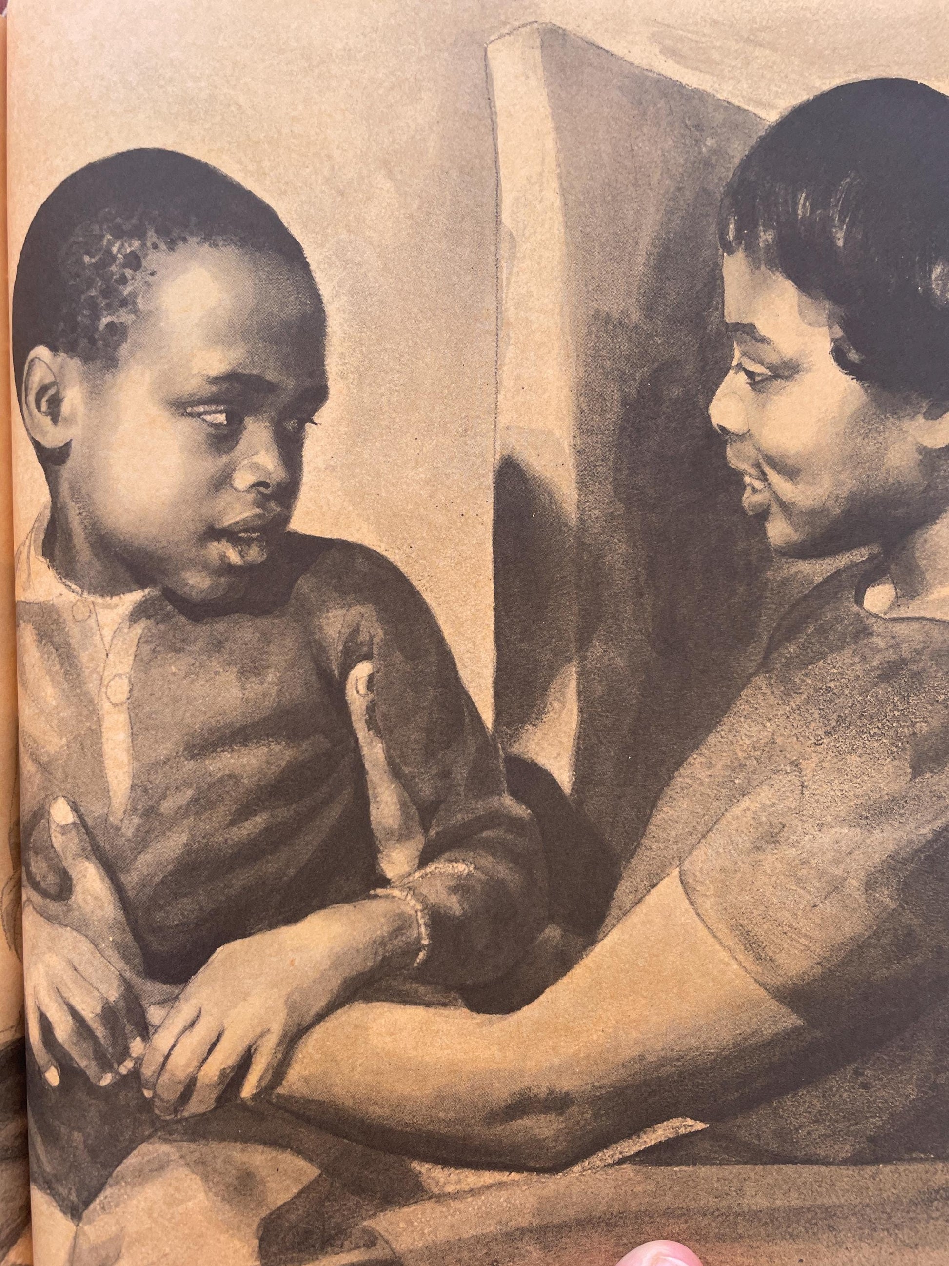 Sam by Ann Herbert Scott, illustrated by Symeon Shimin