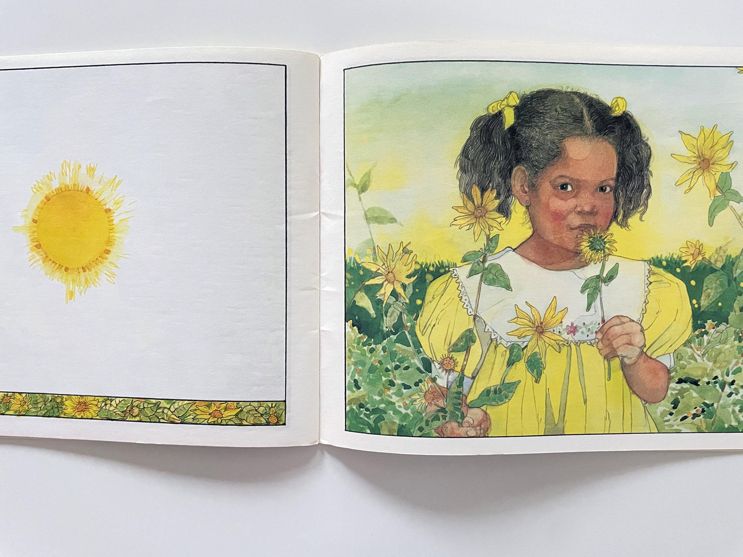 Wild Wild Sunflower Child Anna by Nancy White Carlstrom, illustrated by Jerry Pinkney