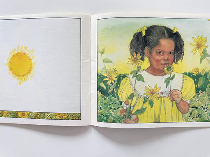 Wild Wild Sunflower Child Anna by Nancy White Carlstrom, illustrated by Jerry Pinkney