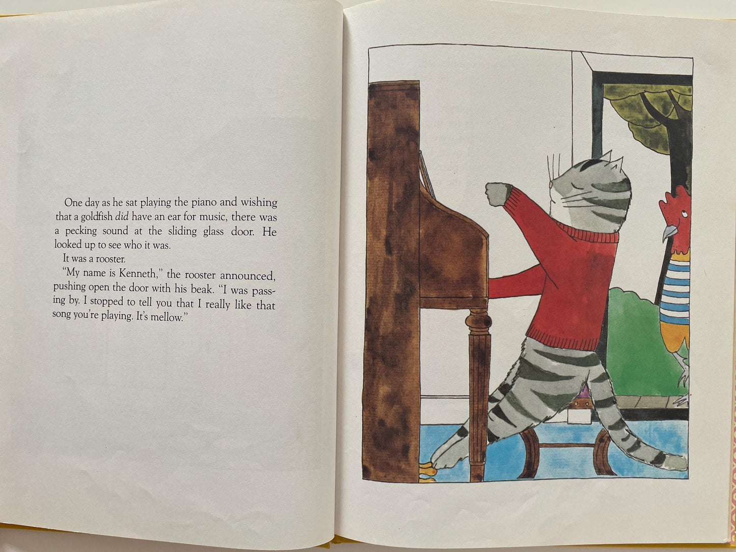 Cunningham's Rooster by Barbara Brenner, illustrations by Anne Rockwell