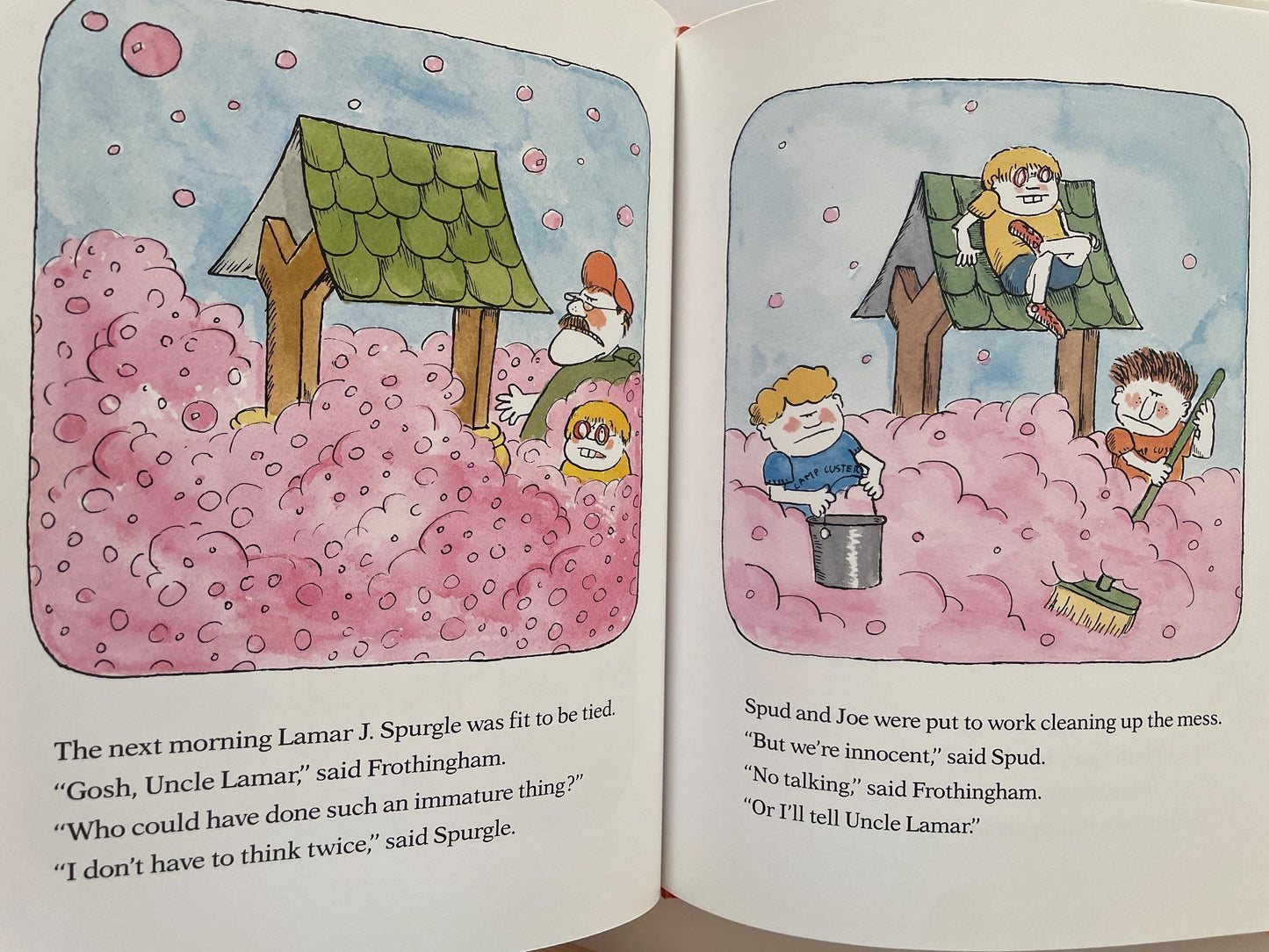 The Cut-ups at Camp Custer by James Marshall