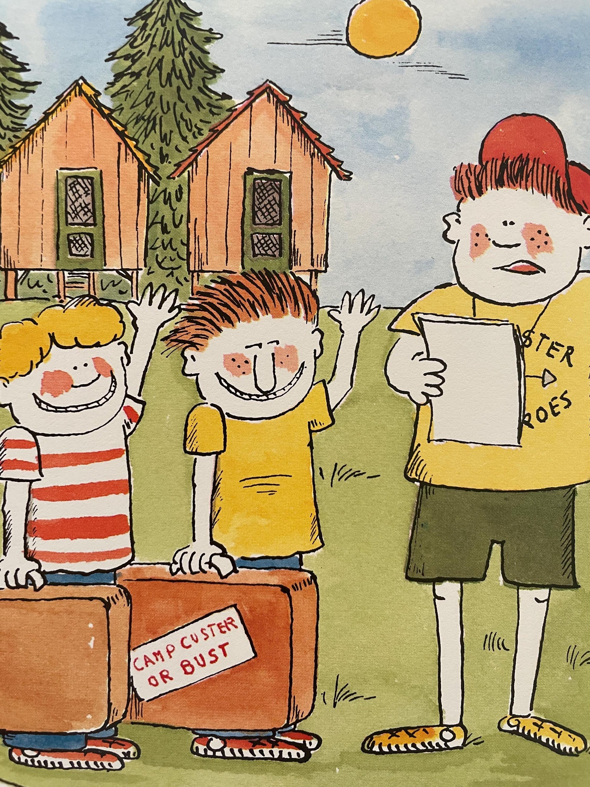 The Cut-ups at Camp Custer by James Marshall