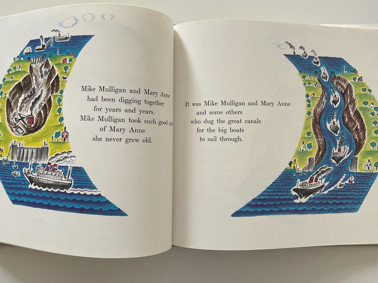 Mike Mulligan and his Steam Shovel by Virginia Lee Burton