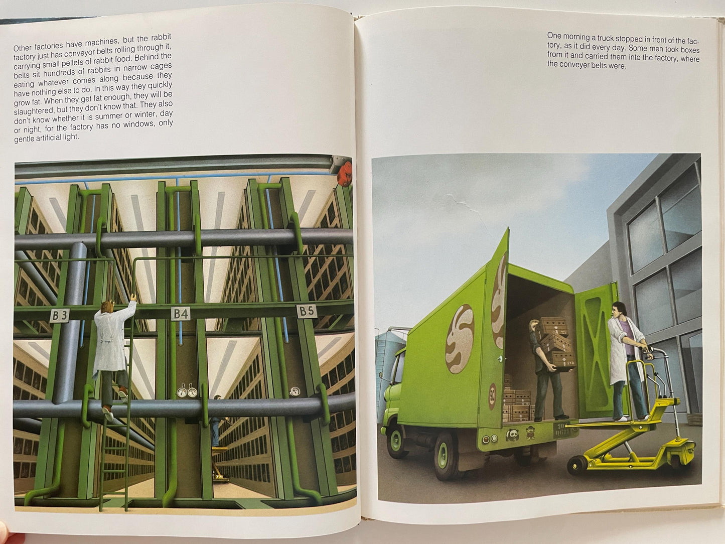 Rabbit Island by Jorg Steiner, illustrated by Jorg Muller