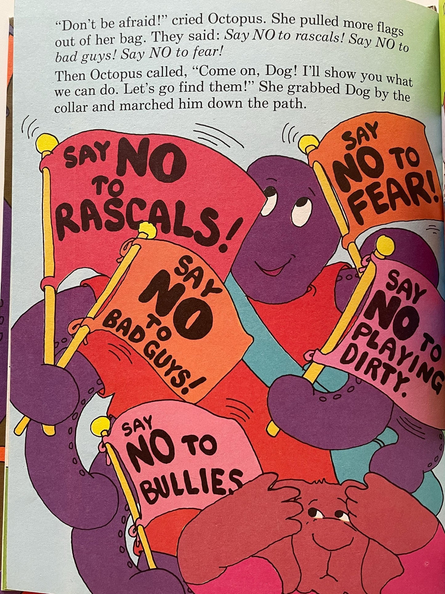 Sweet Pickles: Octopus Protests by Jacquelyn Reinach, illustrated by Richard Hefter