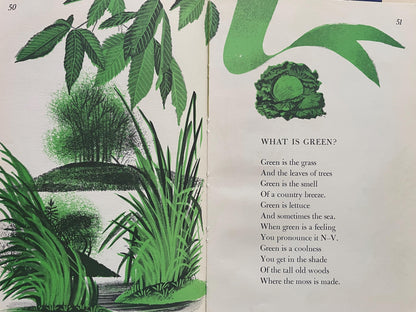 Hailstones and Halibut Bones: Adventures in Color by Mary O'Neill, illustrated by Leonard Weisgard