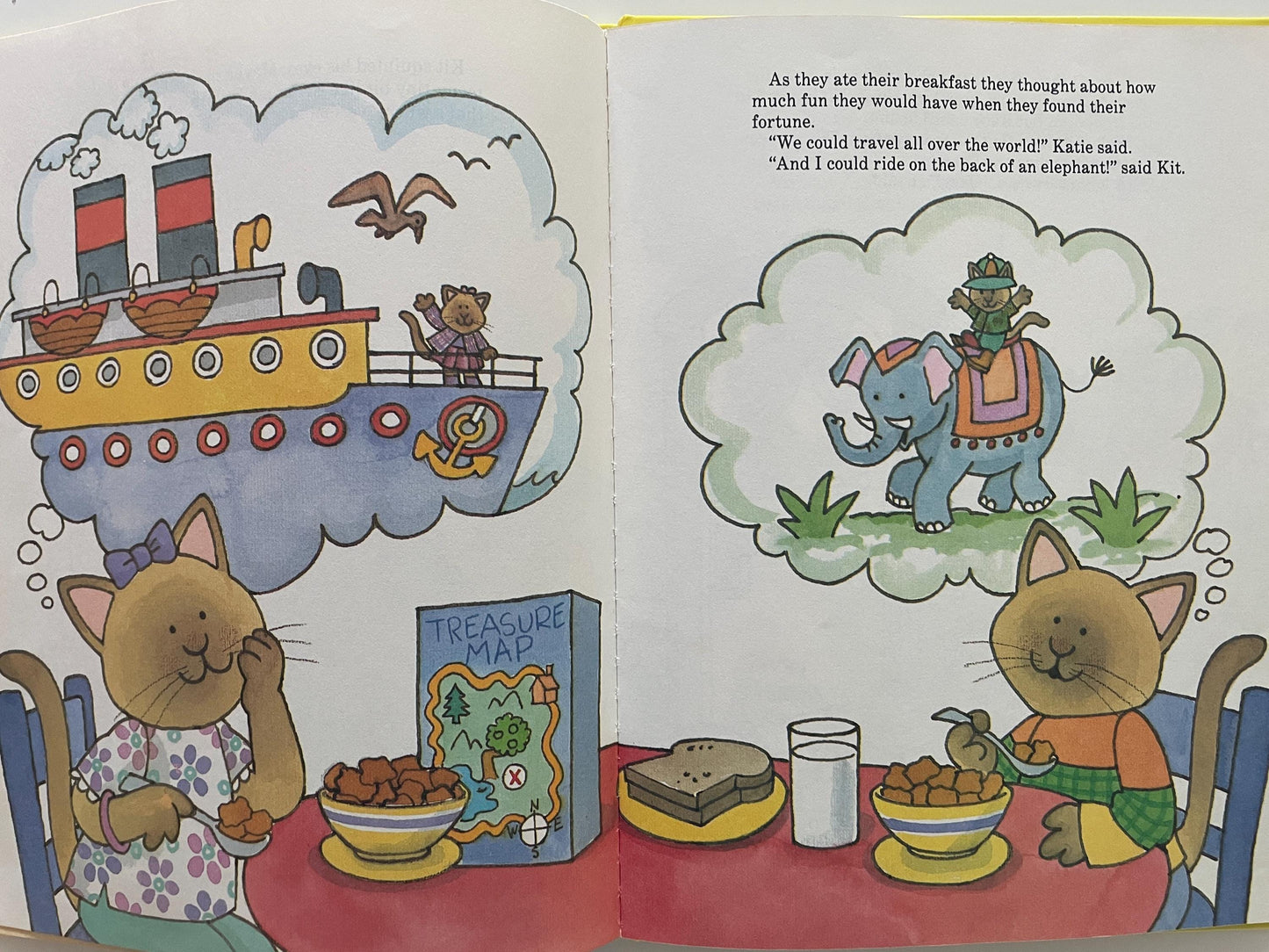 Kitten Kids and the Treasure Hunt by Tomie de Paola