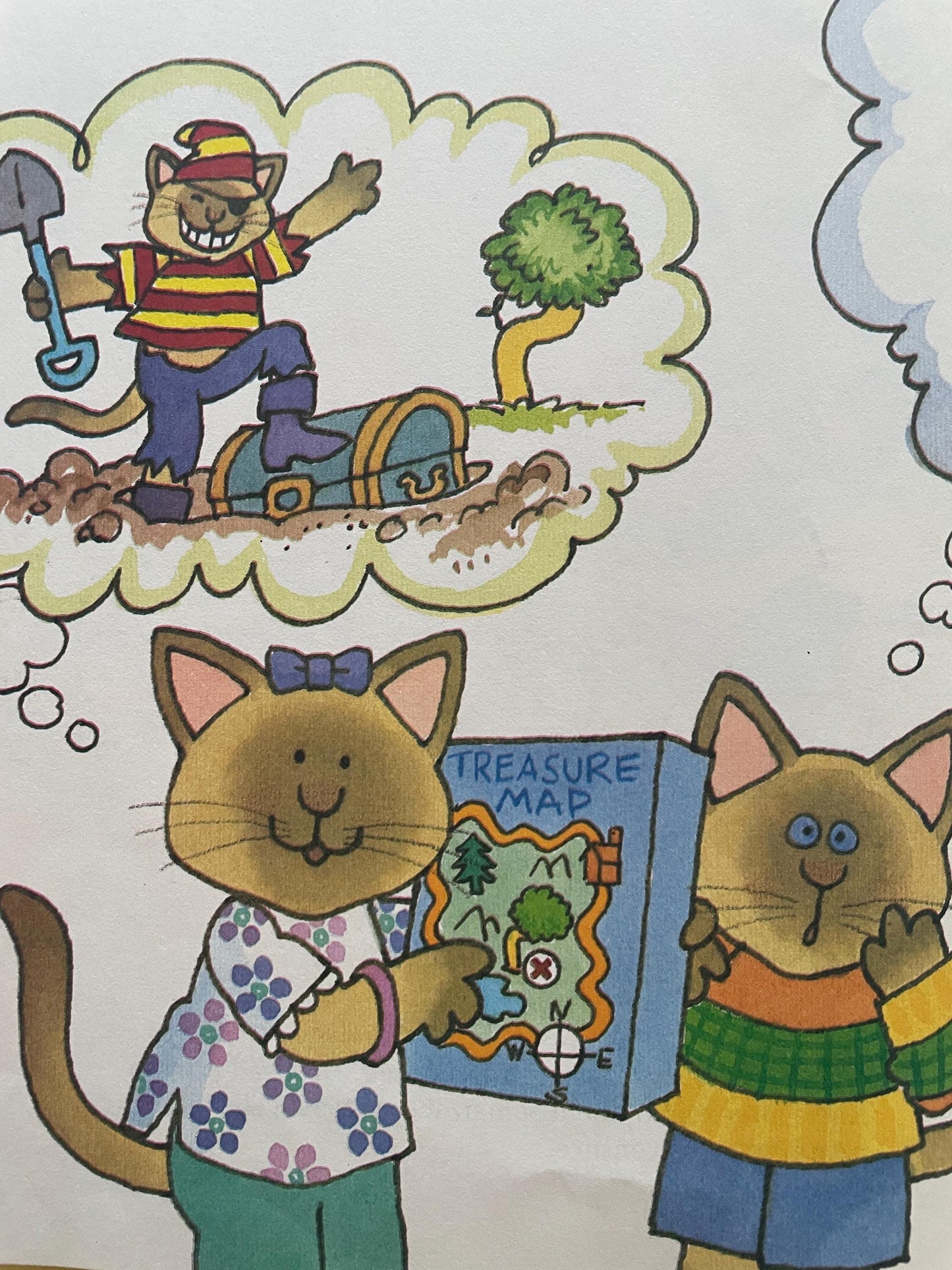 Kitten Kids and the Treasure Hunt by Tomie de Paola