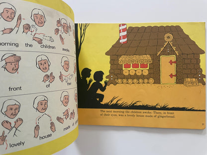 Hansel and Gretel in signed English by Karen Luczak Saulnier, illustrated by Ralph R. Miller