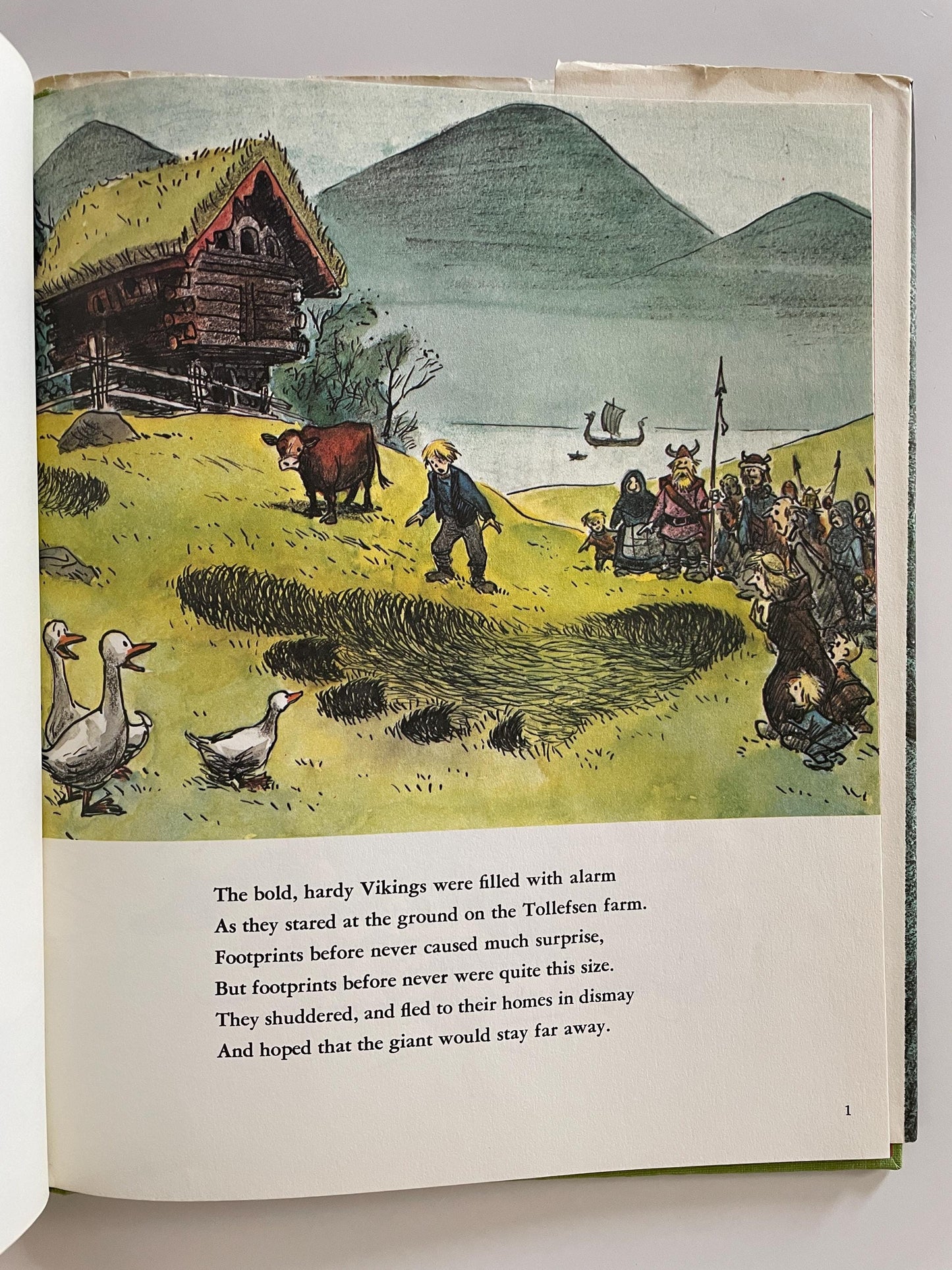 RARE Hulda by Carol Svendsen, illustrated by Julius Svendsen
