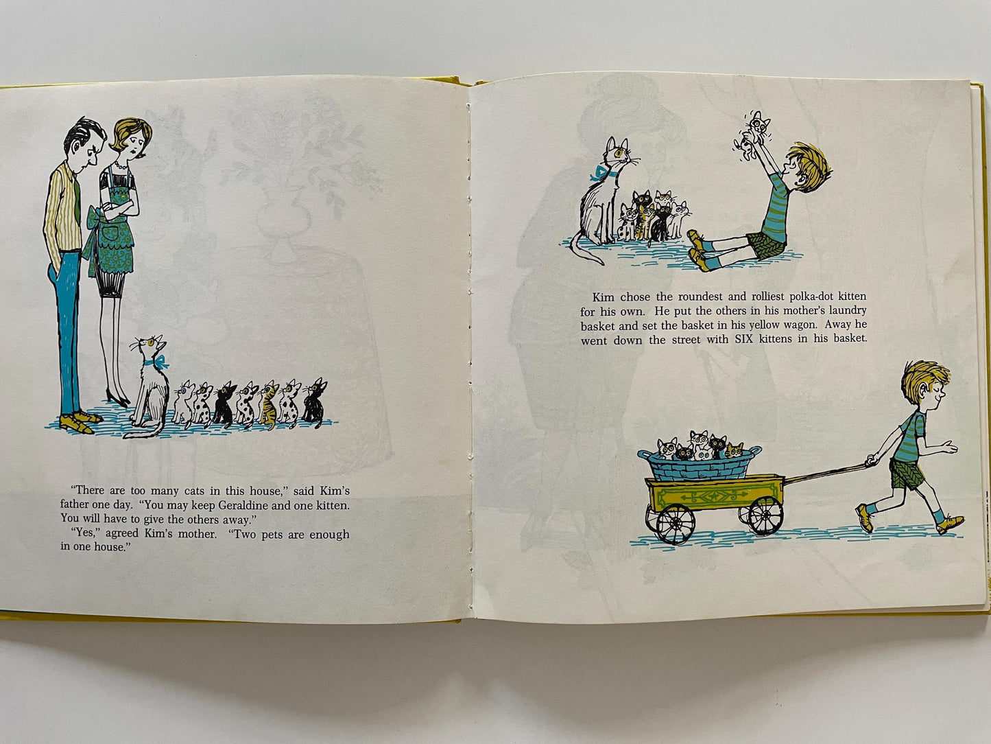 One Kitten For Kim by Adelaide Holl, illustrated by Don Madden