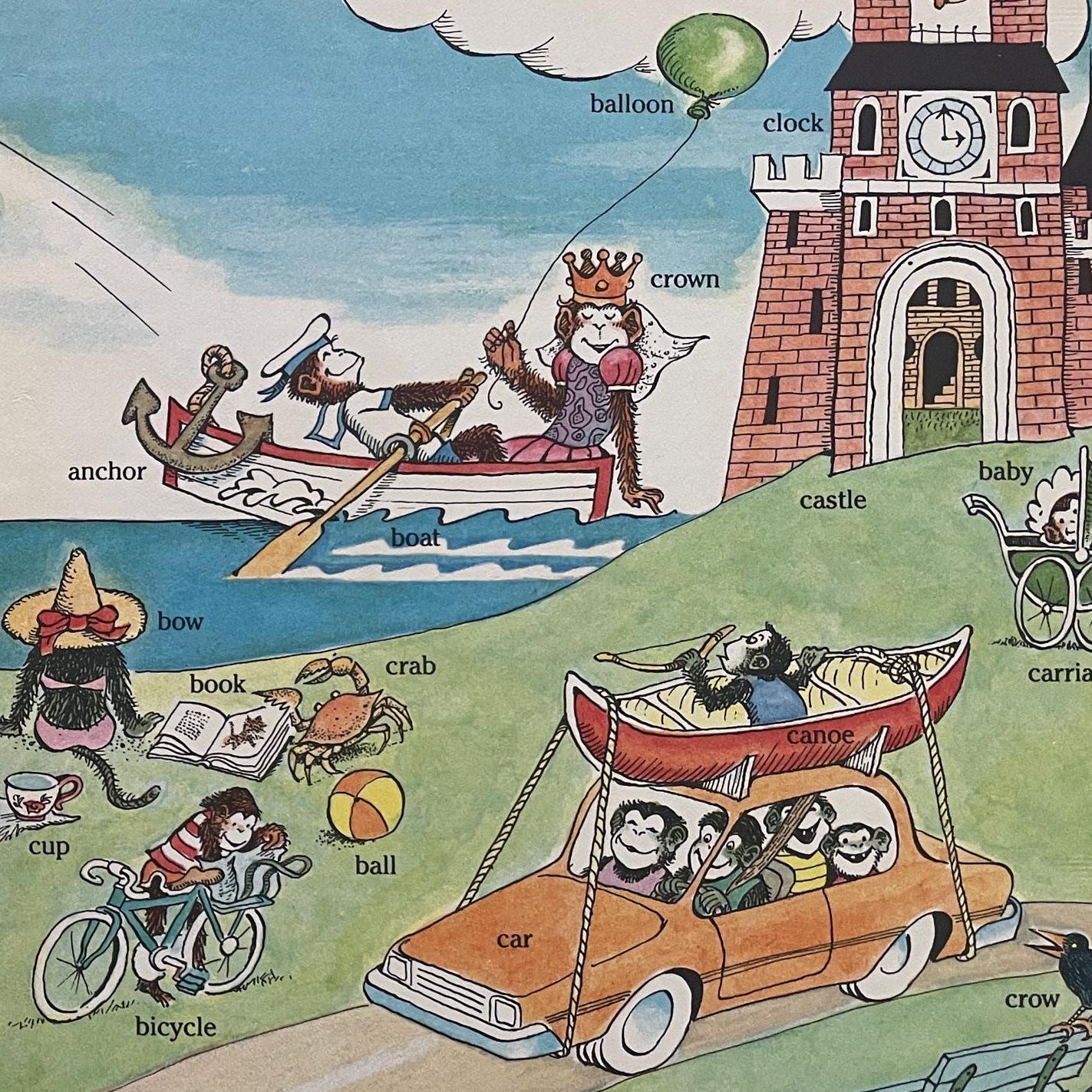 The Monkeys' ABC Word Book